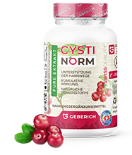 CystiNorm<br /> erweckt Sie zum Leben!