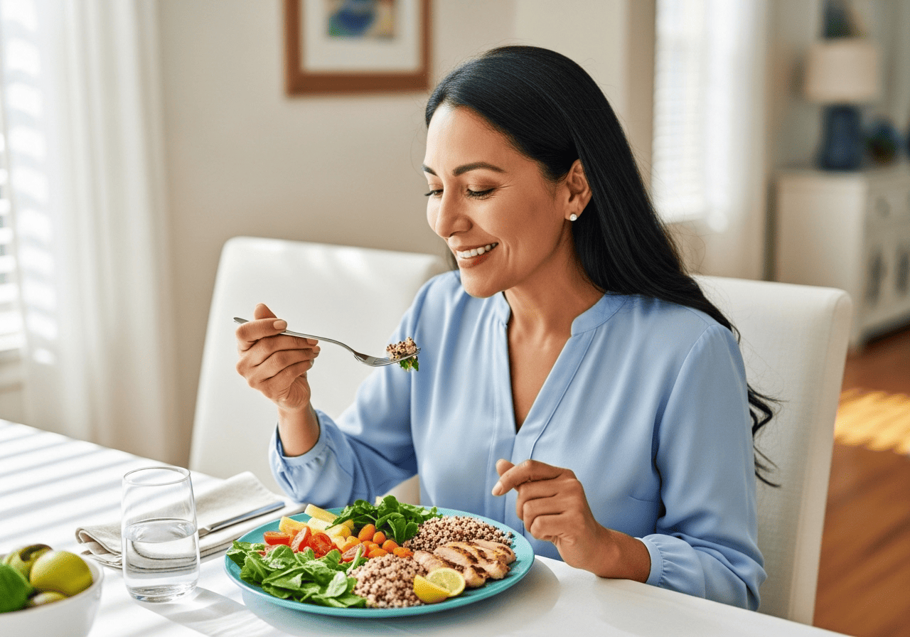 Disfrutar comida