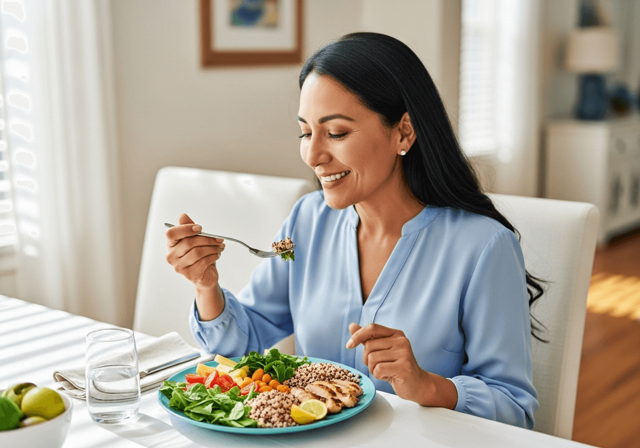 Disfrutar comida