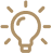 a bulb icon