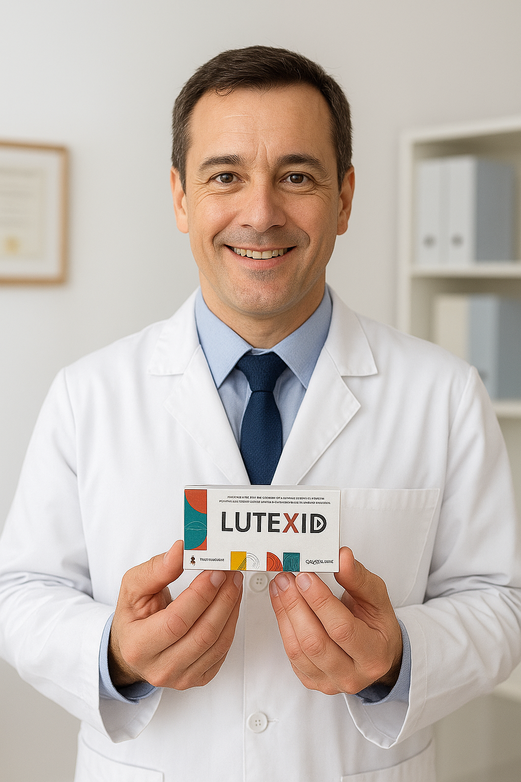 Dr. recomendando LutexId