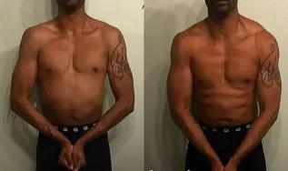 before & after